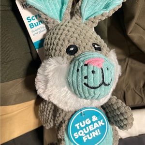 Brand new bunnie stuffed dog toy plushie